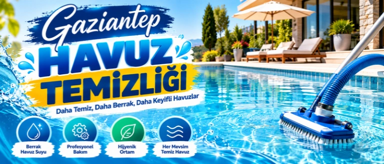 gaziantep havuz temizlik